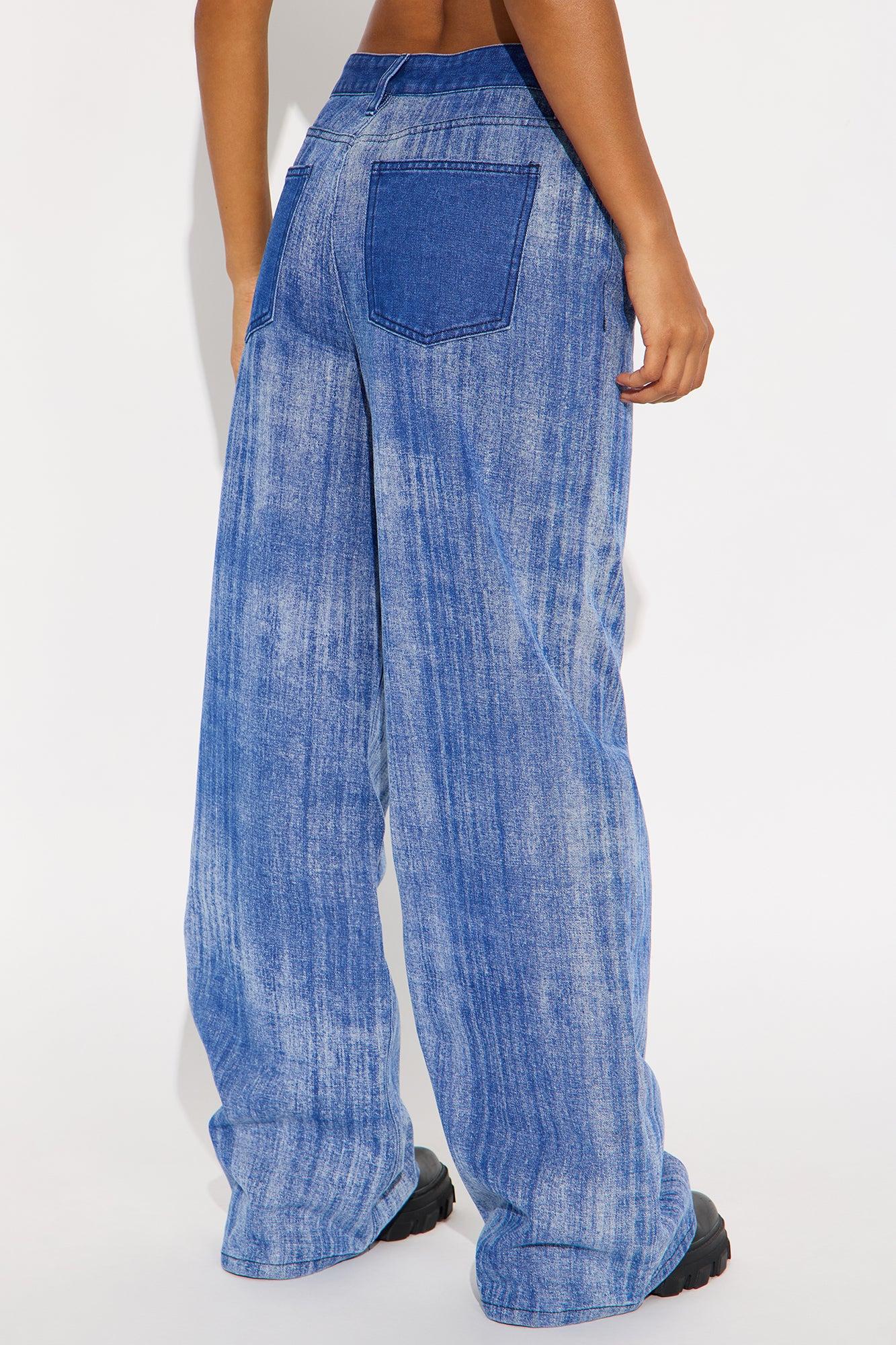 Down The Line Wide Leg Jeans - Medium Wash Female Product Image