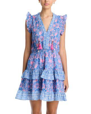 Olivia Ruffled Mini Dress Product Image