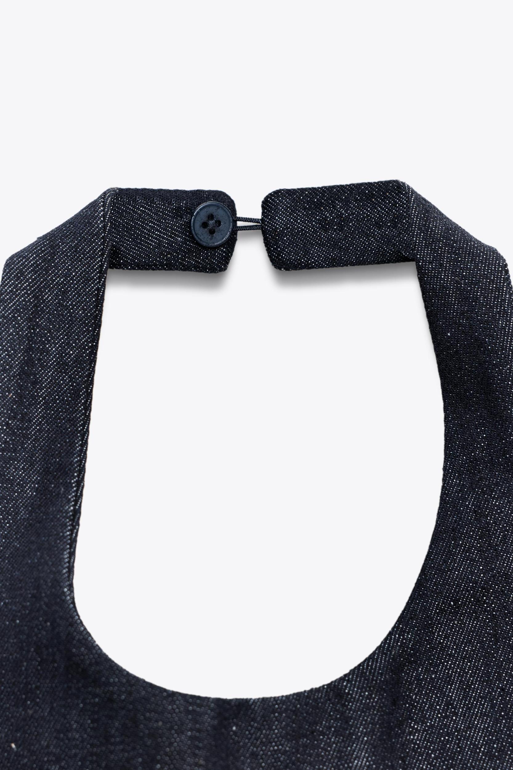 ZW COLLECTION DENIM HALTER TOP Product Image