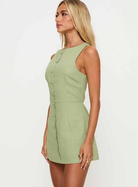 Laird Playsuit Green Product Image
