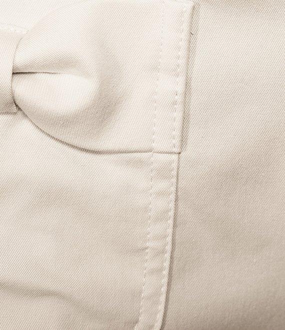KARL LAGERFELD PARIS Bow Pocket Wide Leg Pants Product Image