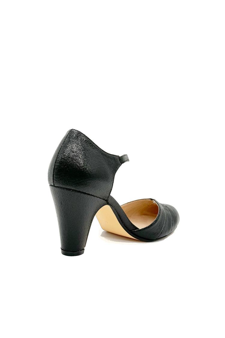 Goldie Metallic Ballroom Heels Product Image