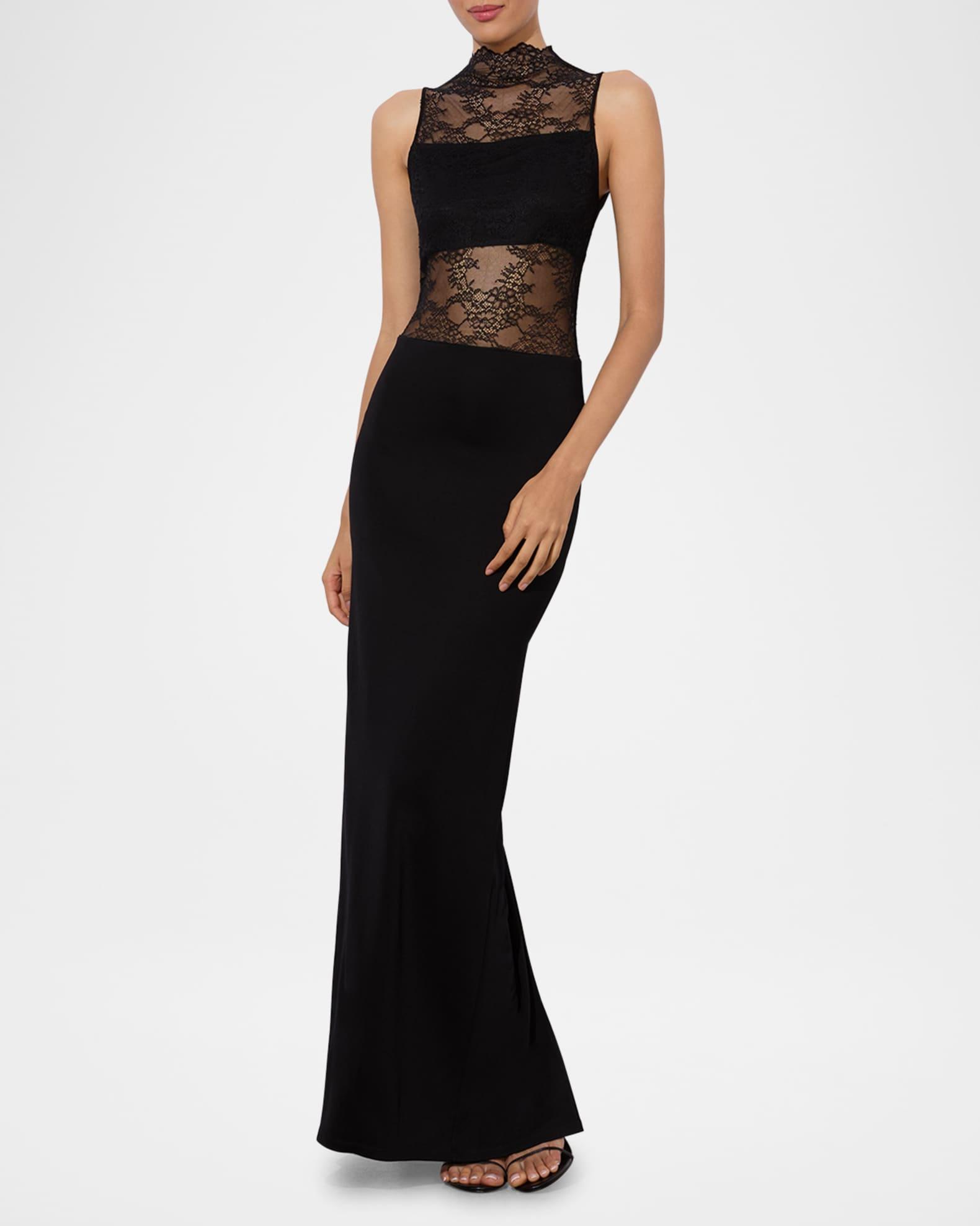 Nichol Sleeveeless Lace Maxi Dress Product Image