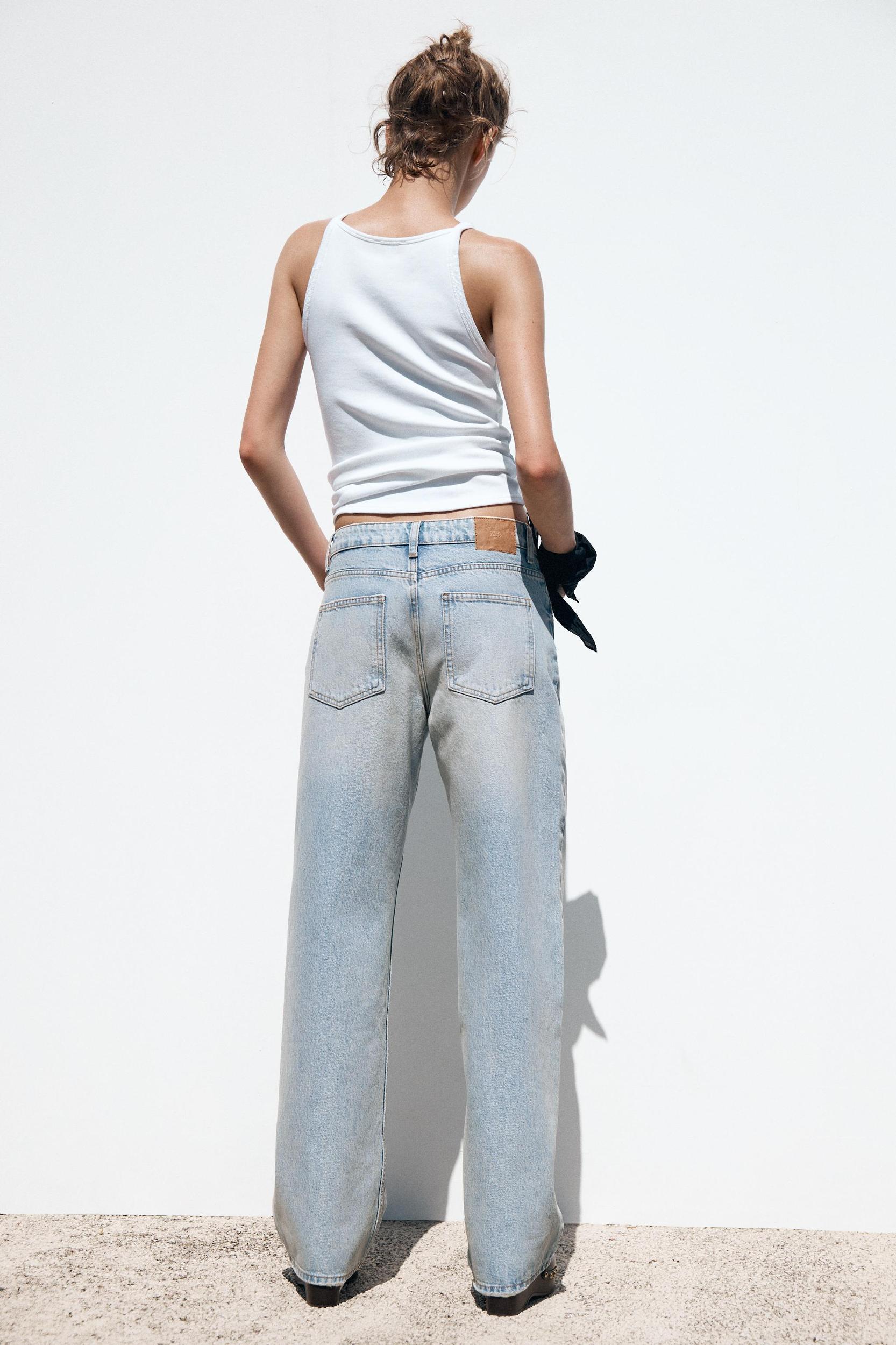 Z1975 STRAIGHT HIGH WAIST FULL LENGTH JEANS Product Image