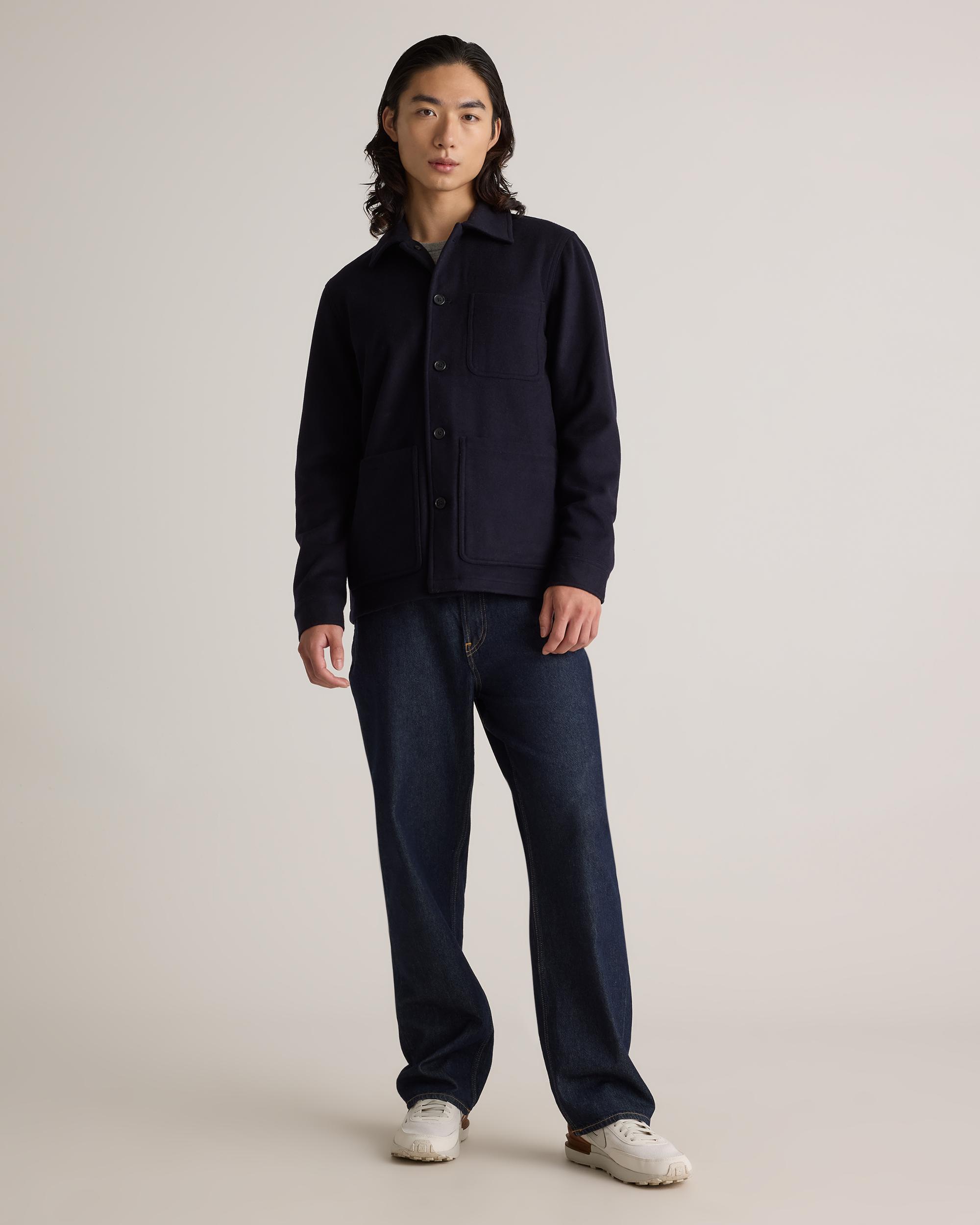 Quince | Men's Italian Wool Chore Jacket Wool/Nylon Product Image