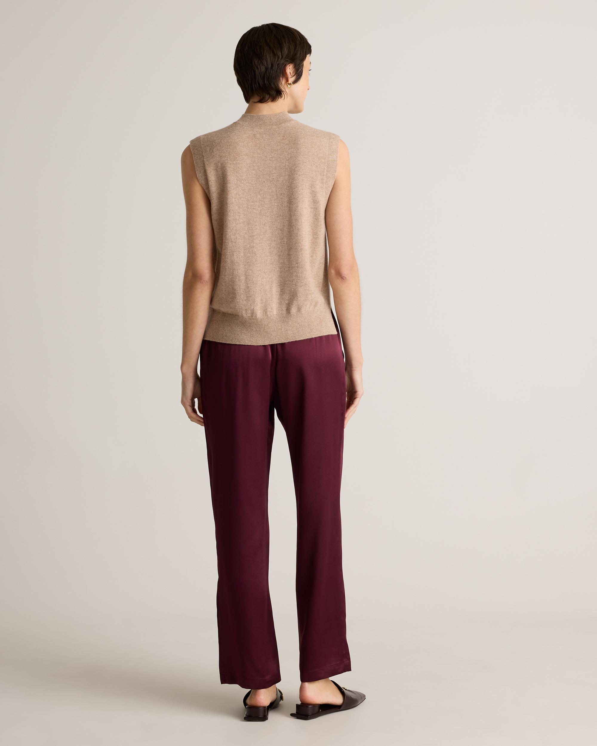 Quince | Women's Drawstring Wide Leg Pants Silk Product Image