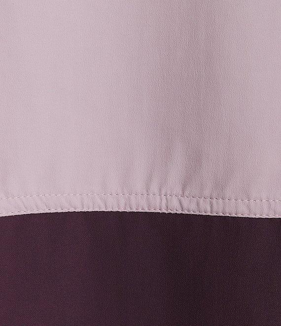 L.L.Bean Mountain Classic Color Block Hooded Kangaroo Pocket Weather Resistant Anorak Jacket Product Image