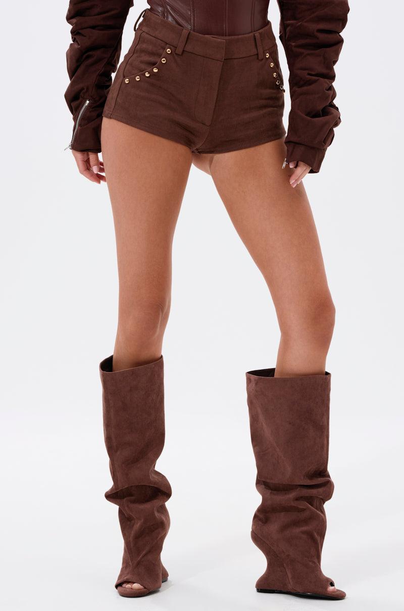 TAYLOR SUEDE HOT SHORT Product Image