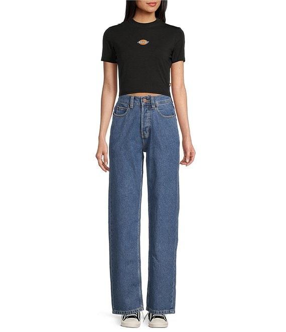 Dickies High Rise Straight Jeans Product Image