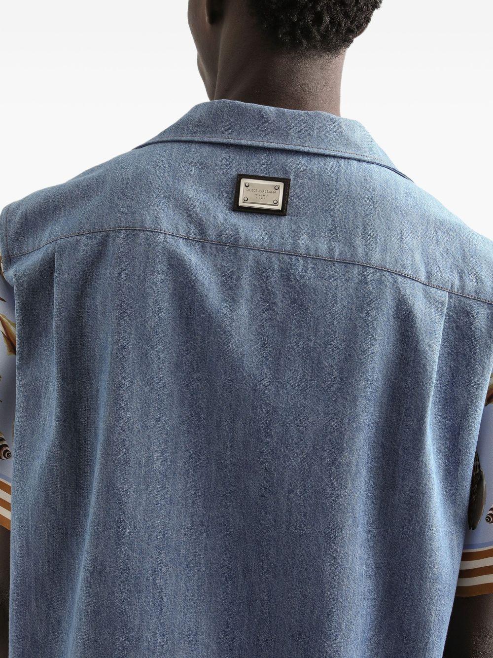 shell-print shirt Product Image