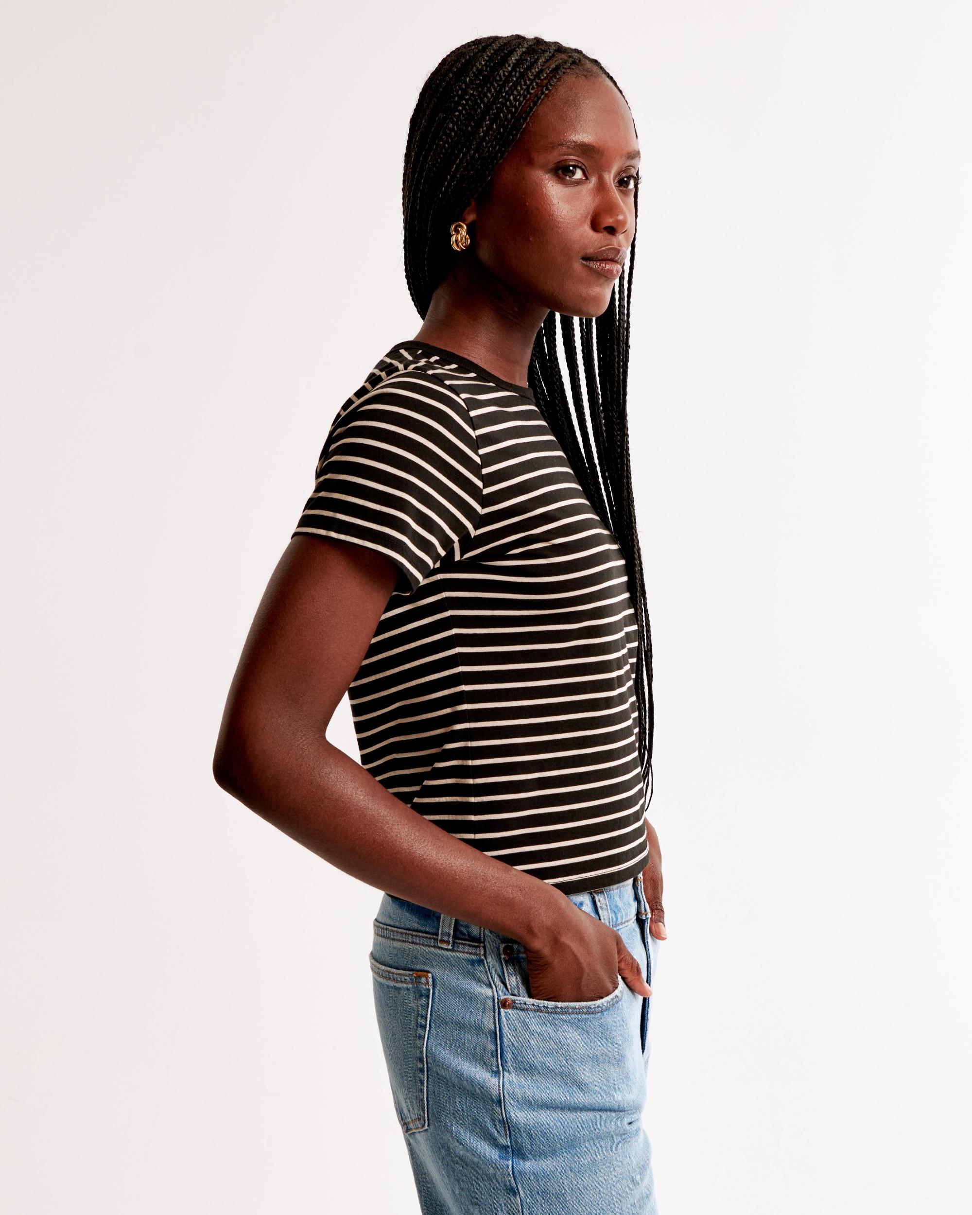 Essential Polished Body-Skimming Tee Product Image