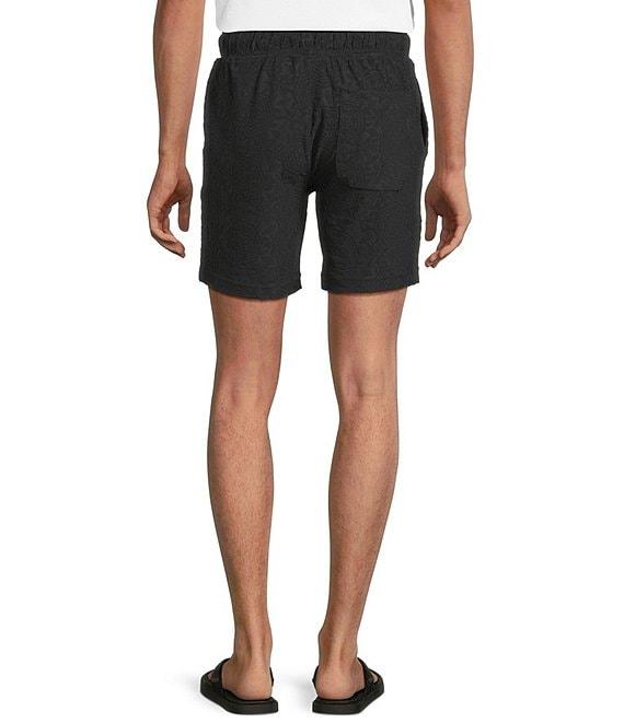 Rowm Big & Tall Flat Front Solid Terry 7#double; Inseam Shorts Product Image