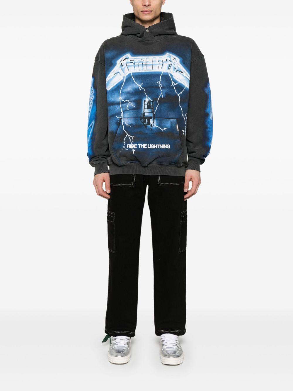 x Metallica Ride The Lightning hoodie Product Image