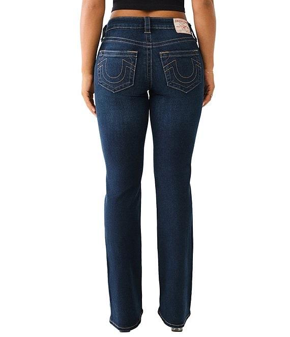 True Religion Becca Dark Denim Mid Rise Bootcut Jeans Product Image
