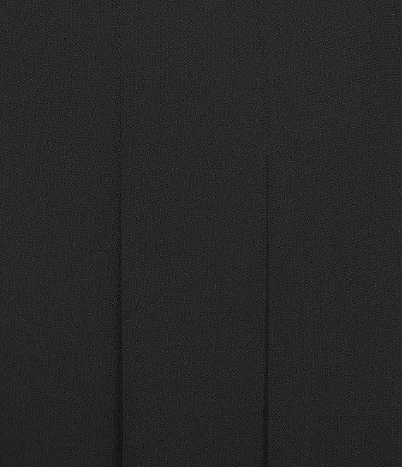 Kasper Chiffon Pleated Pull-On Skirt Product Image