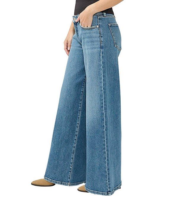 Silver Jeans Co. Baggy Fit Wide Leg Jeans Product Image