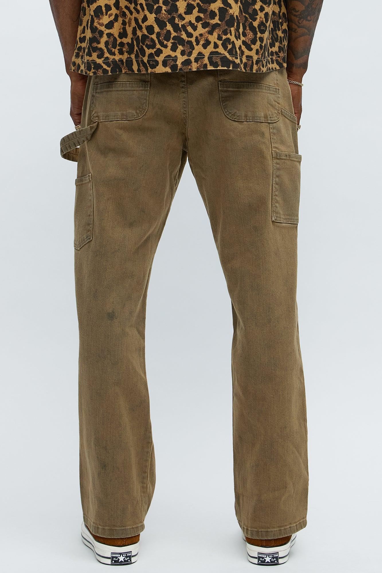 Bad To The Bone Straight Jeans - Brown Male Product Image