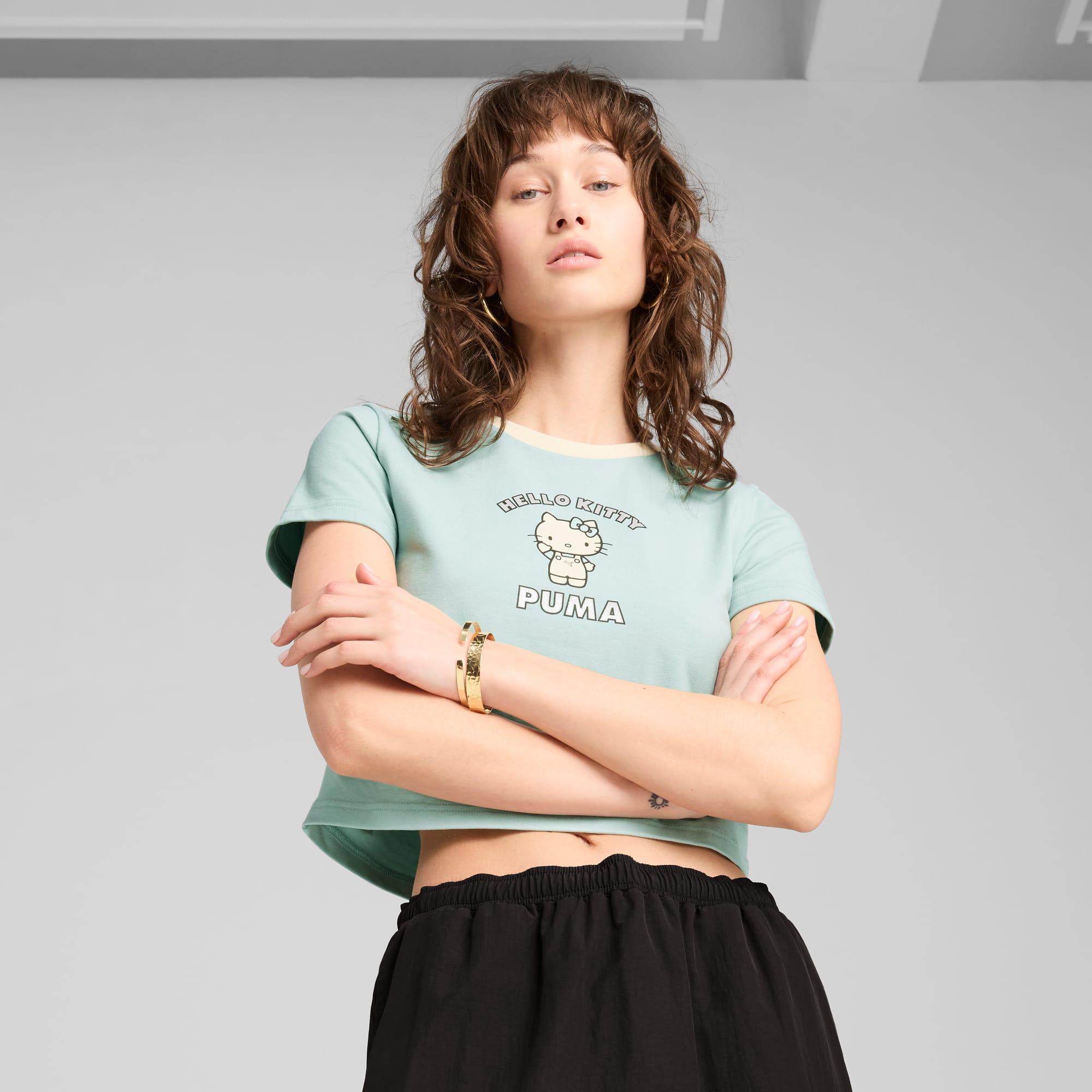 PUMA x HELLO KITTY® AND FRIENDS Women's Graphic Baby Tee Product Image