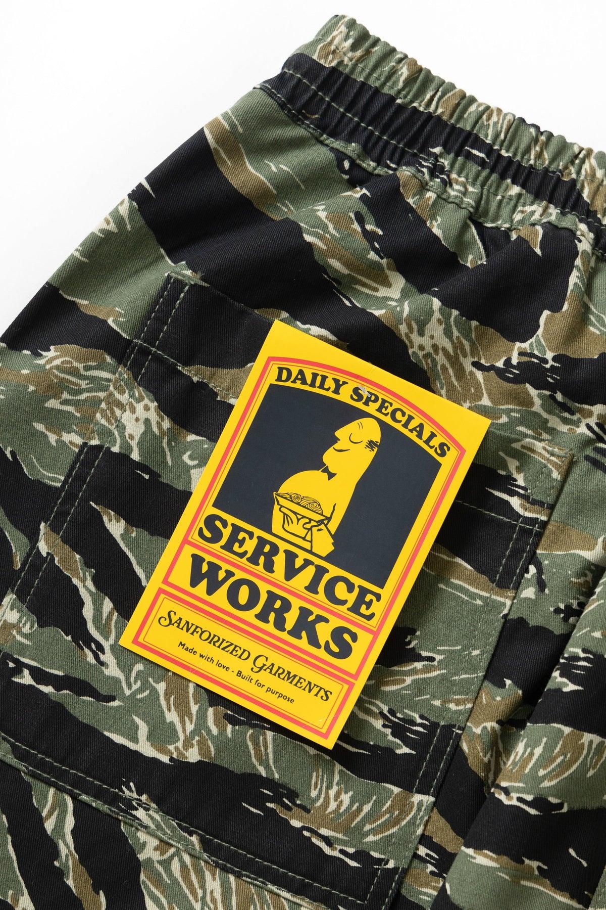 Service Works - Patterned Chef Pants - Tiger Stripe Product Image