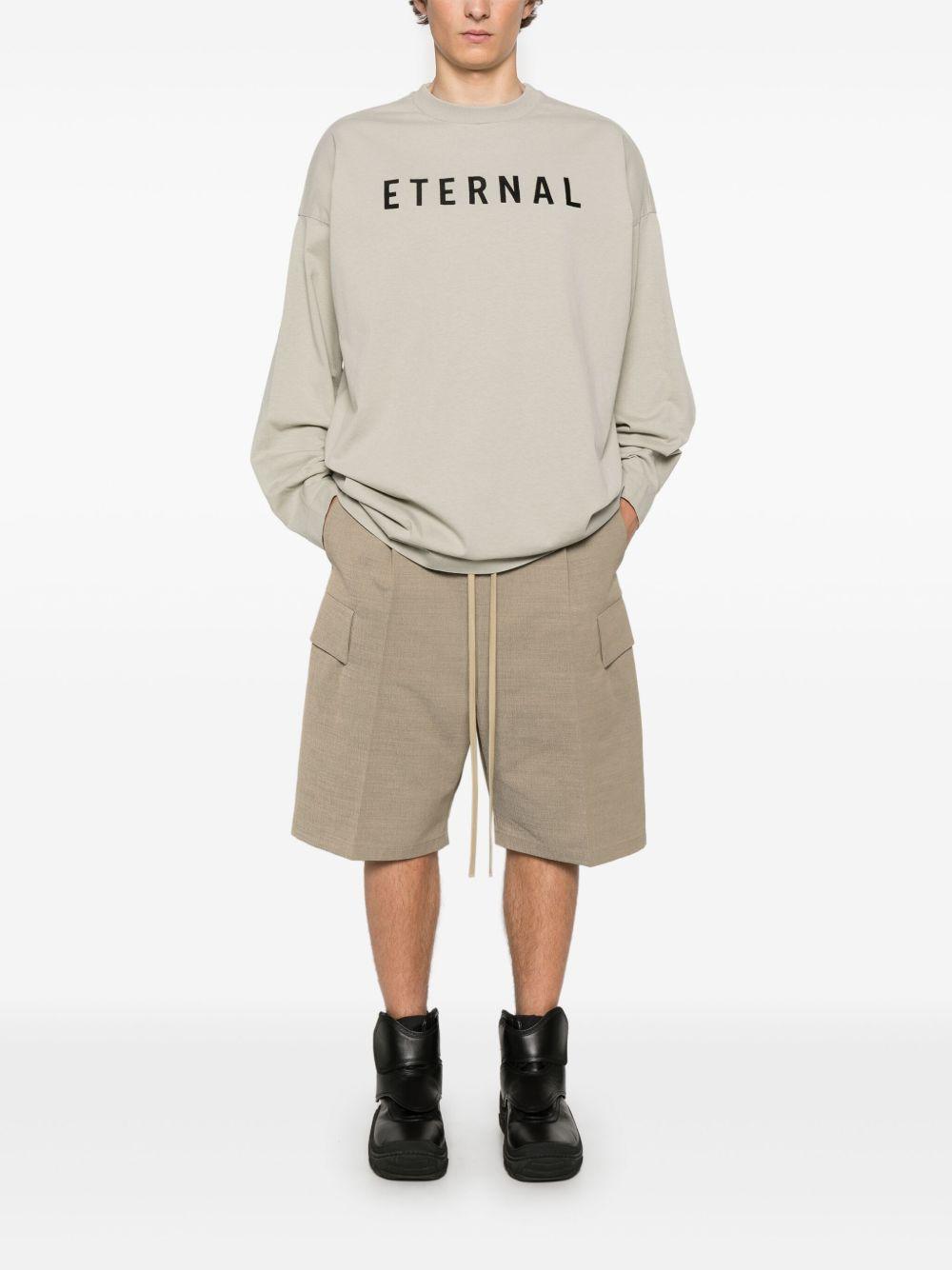 drawstring-waist cargo shorts Product Image