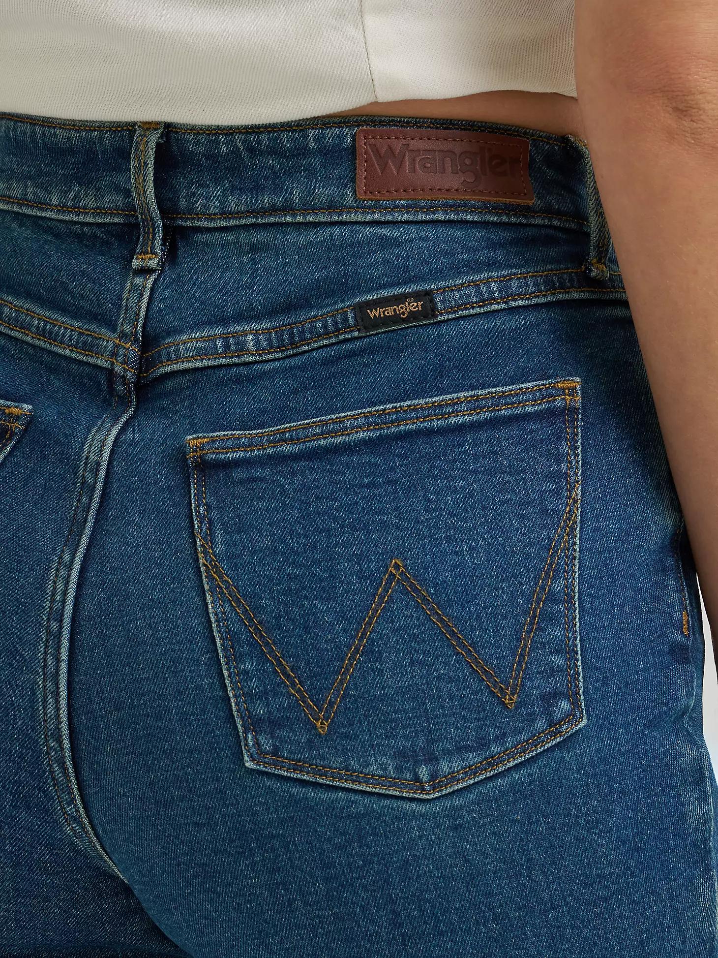 Women's Wrangler® High Rise Bold Boot Jean | Women's JEANS | Wrangler® Product Image