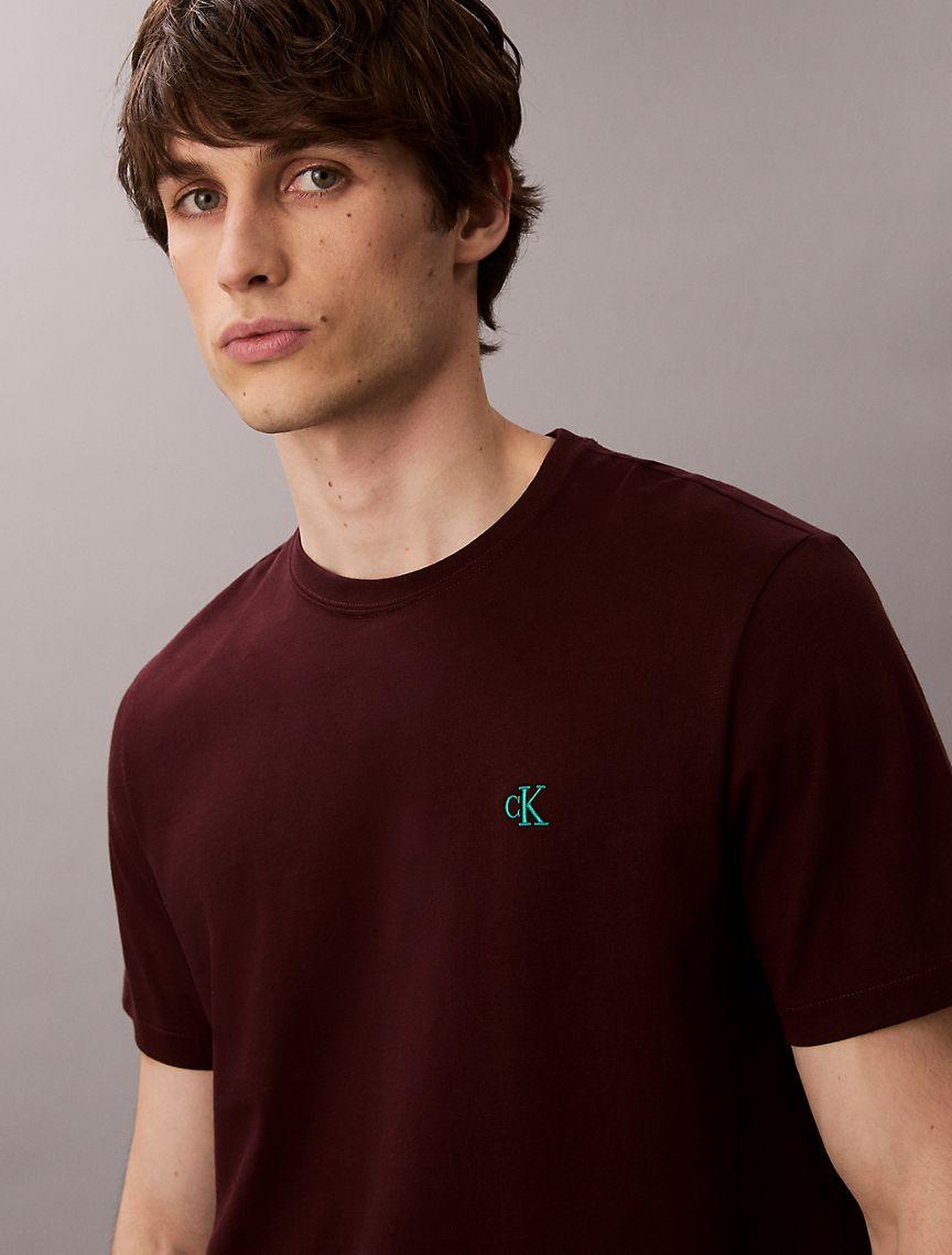 Embroidered Monogram Logo Relaxed T-Shirt Product Image