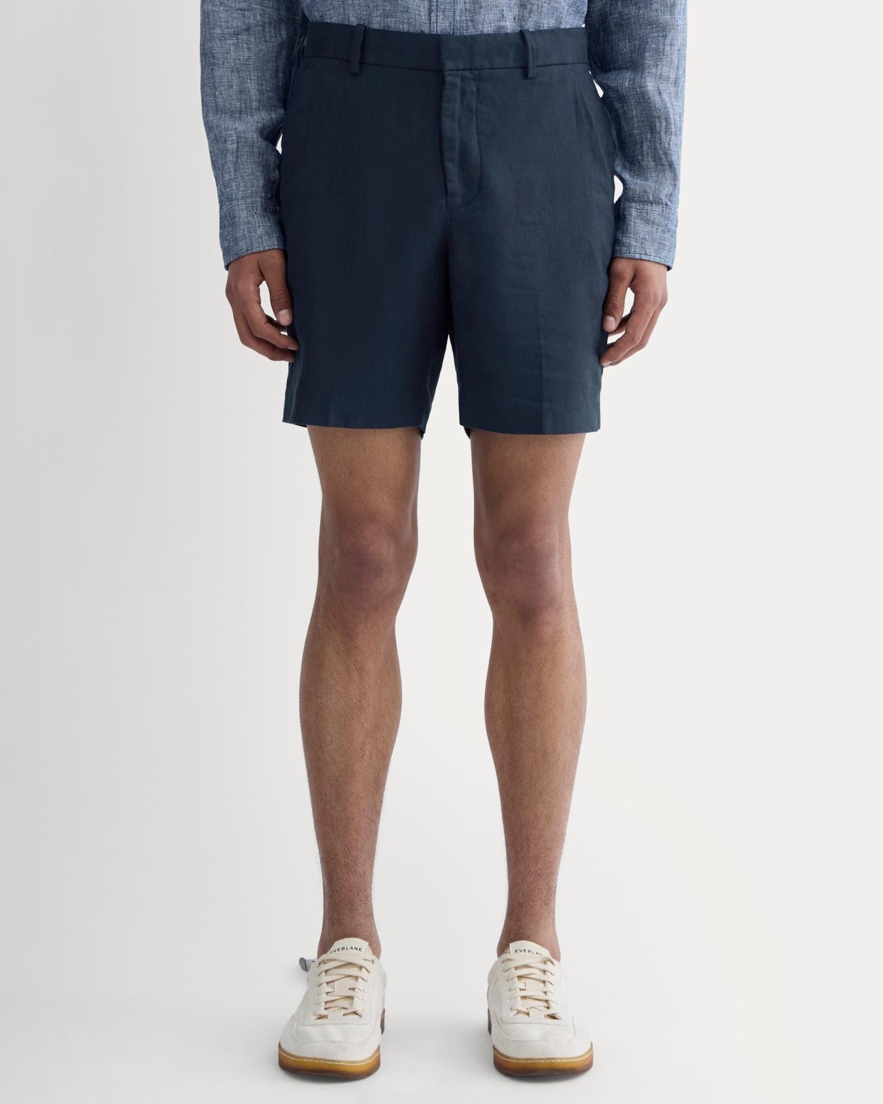 Mens 7 Linen Trouser Short by Everlane Product Image