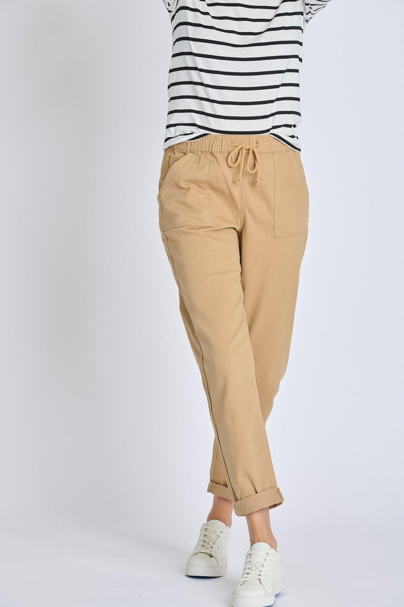 Westport Khaki Weekender Twill Jogger Product Image