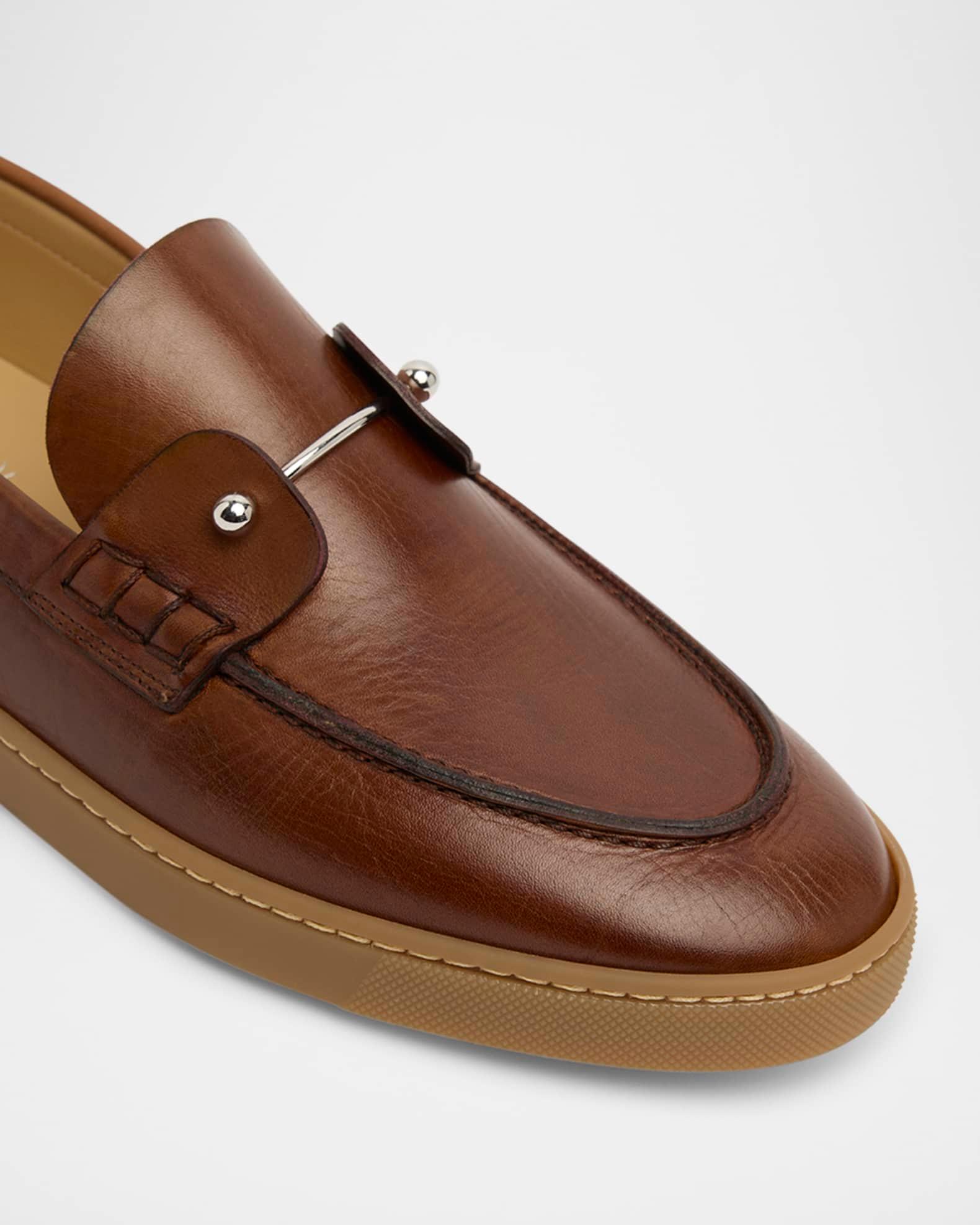 Men's Chambeliboat Leather Loafers Product Image