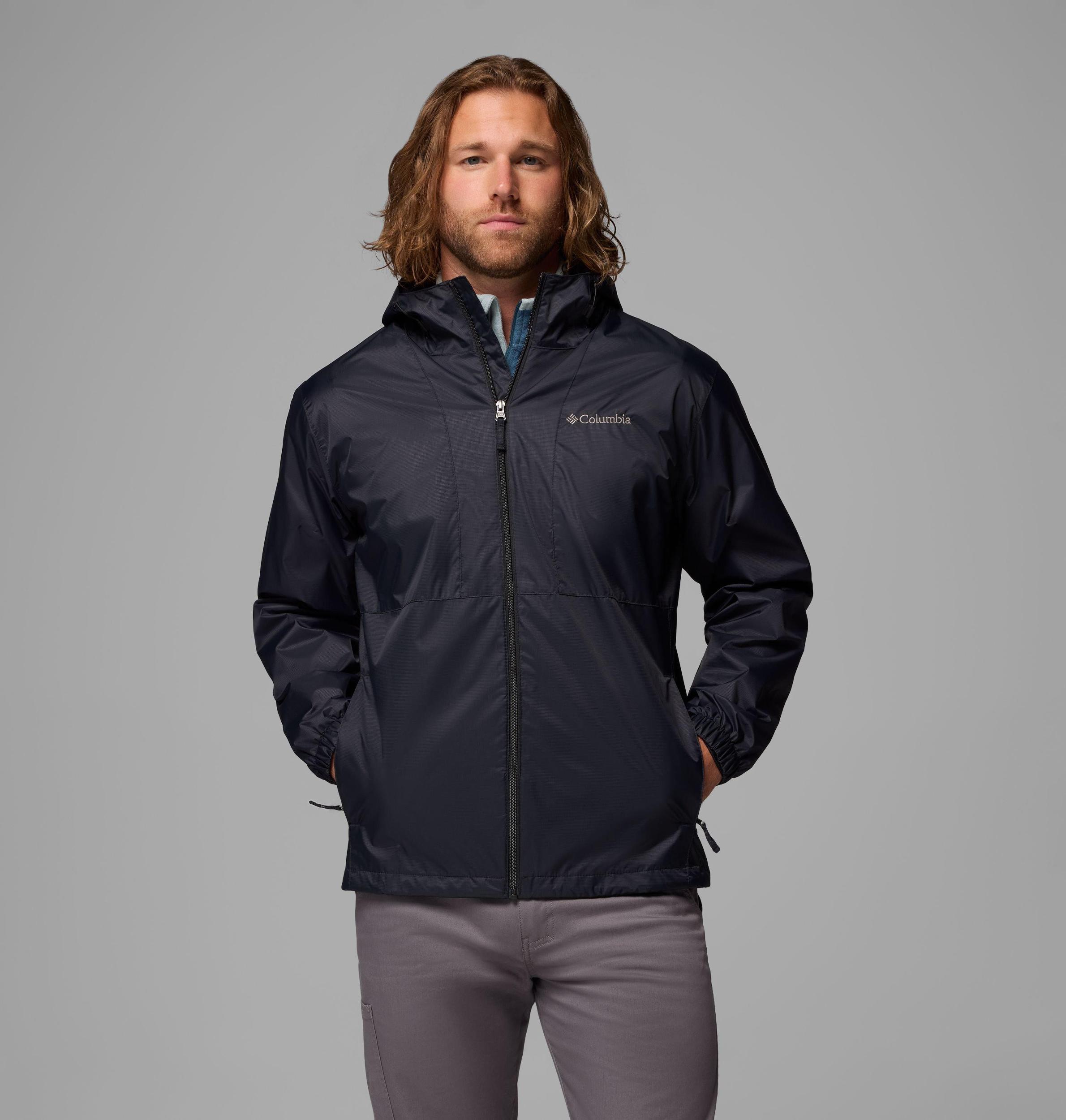 Columbia Mens Glenbrook Bend Rain Jacket - Tall- Product Image
