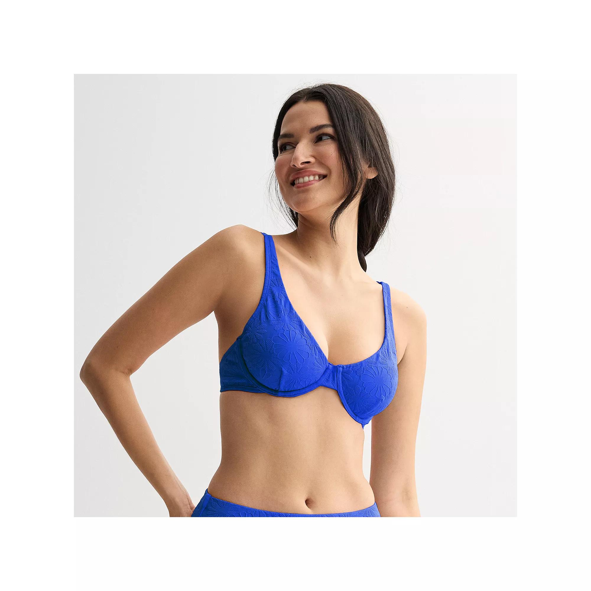 Women's Freshwater Santorini Underwire Bra Swim Top,  Product Image