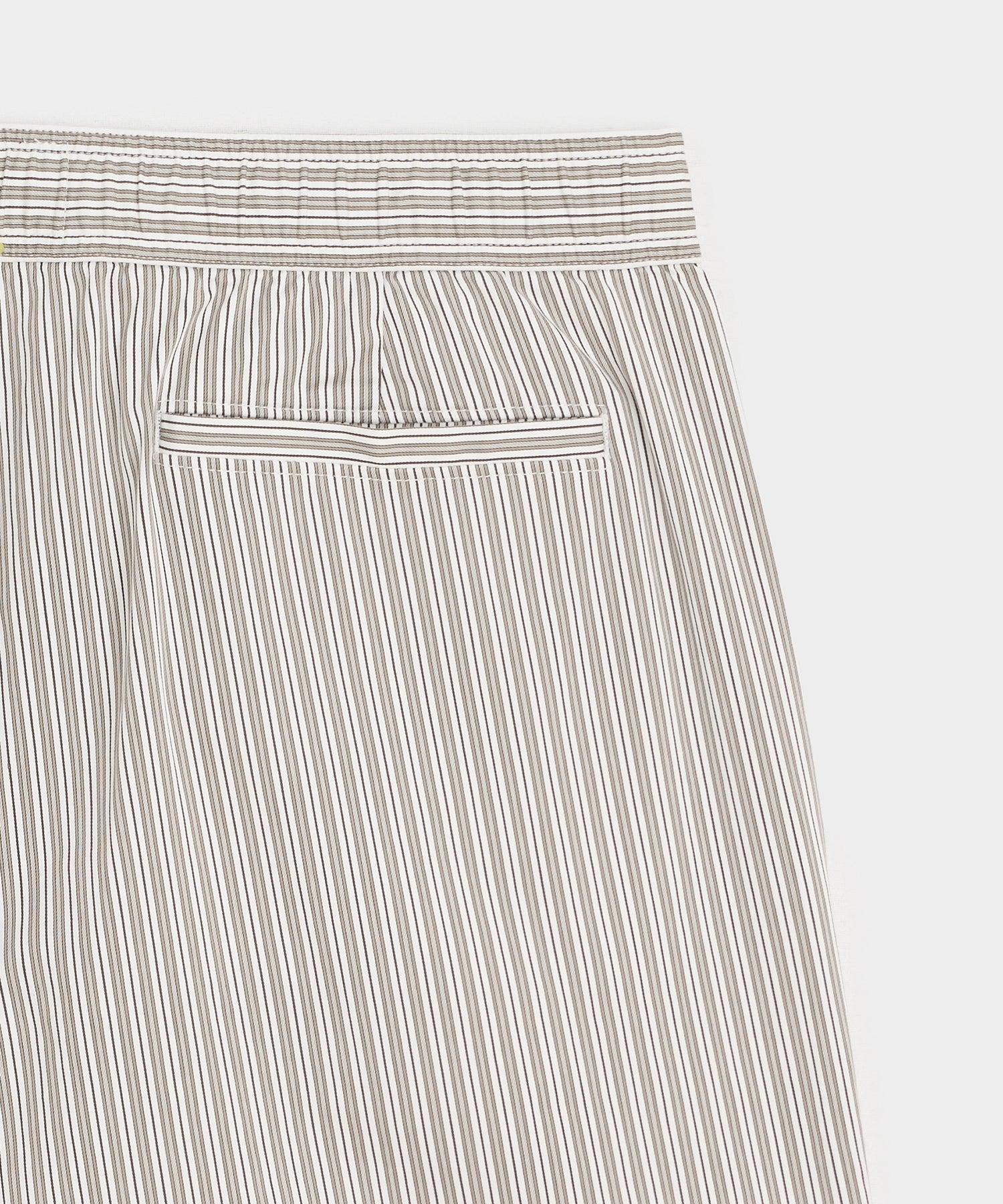 5" Striped Poplin Short Product Image