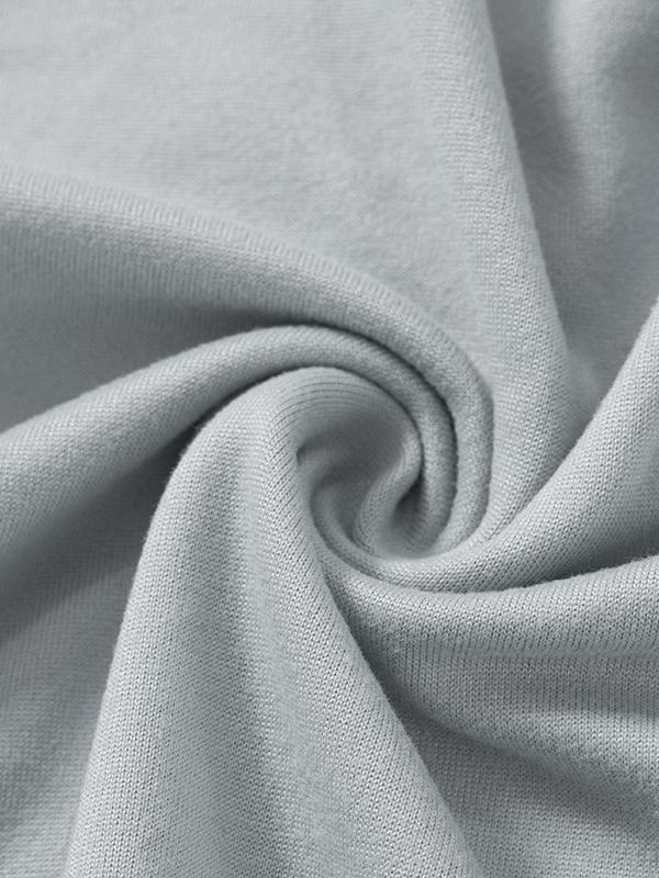 Solid Cropped Short Sleeve Tee & High Rise Flared Pants Set Product Image