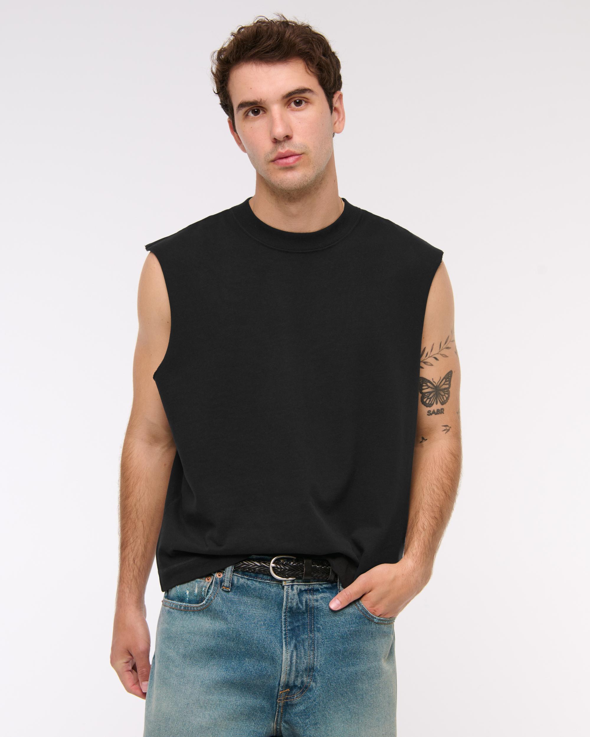 Premium Heavyweight Cropped Tank Product Image