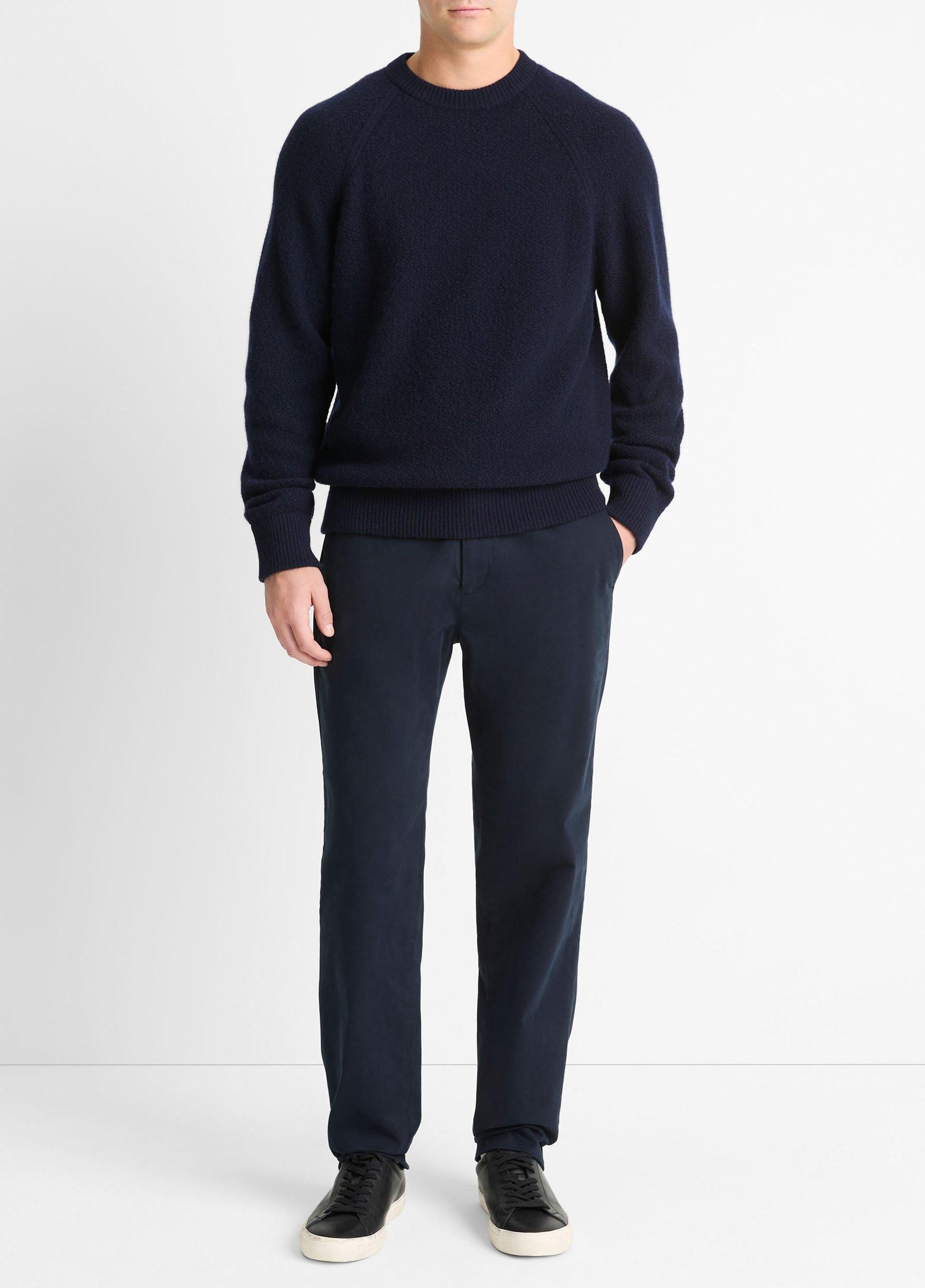 Micro-Bouclé Wool-Cashmere Sweater Product Image