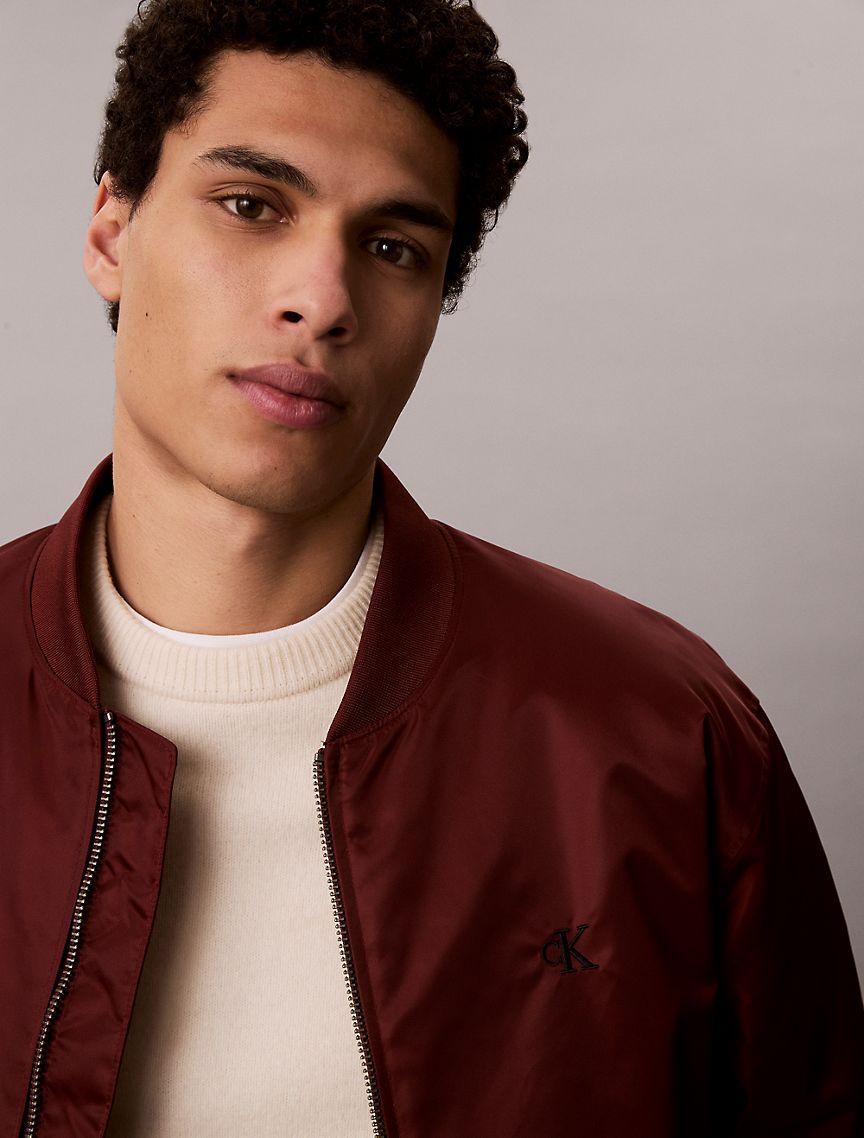 Nylon Bomber Jacket Product Image