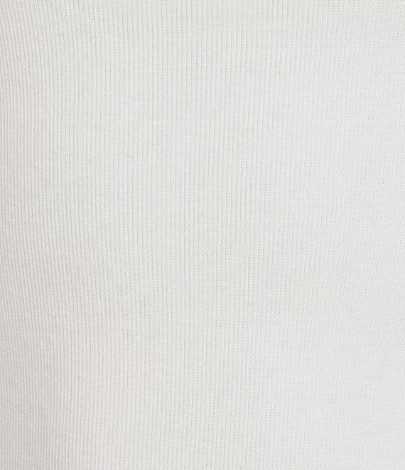 Evolutionary Boat Neck Ribbed Short Sleeve Top Product Image