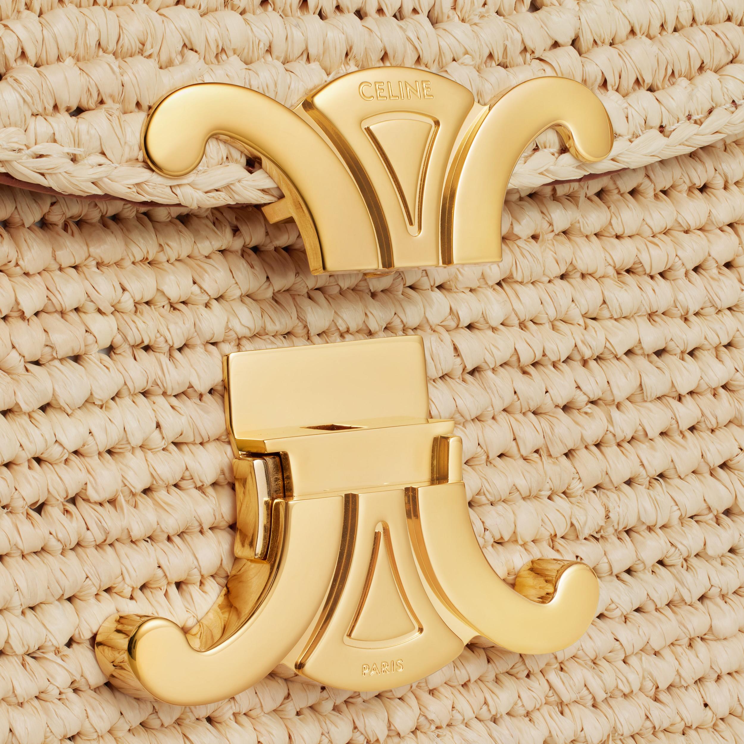 TEEN NINO BAG IN Raffia and calfskin Product Image