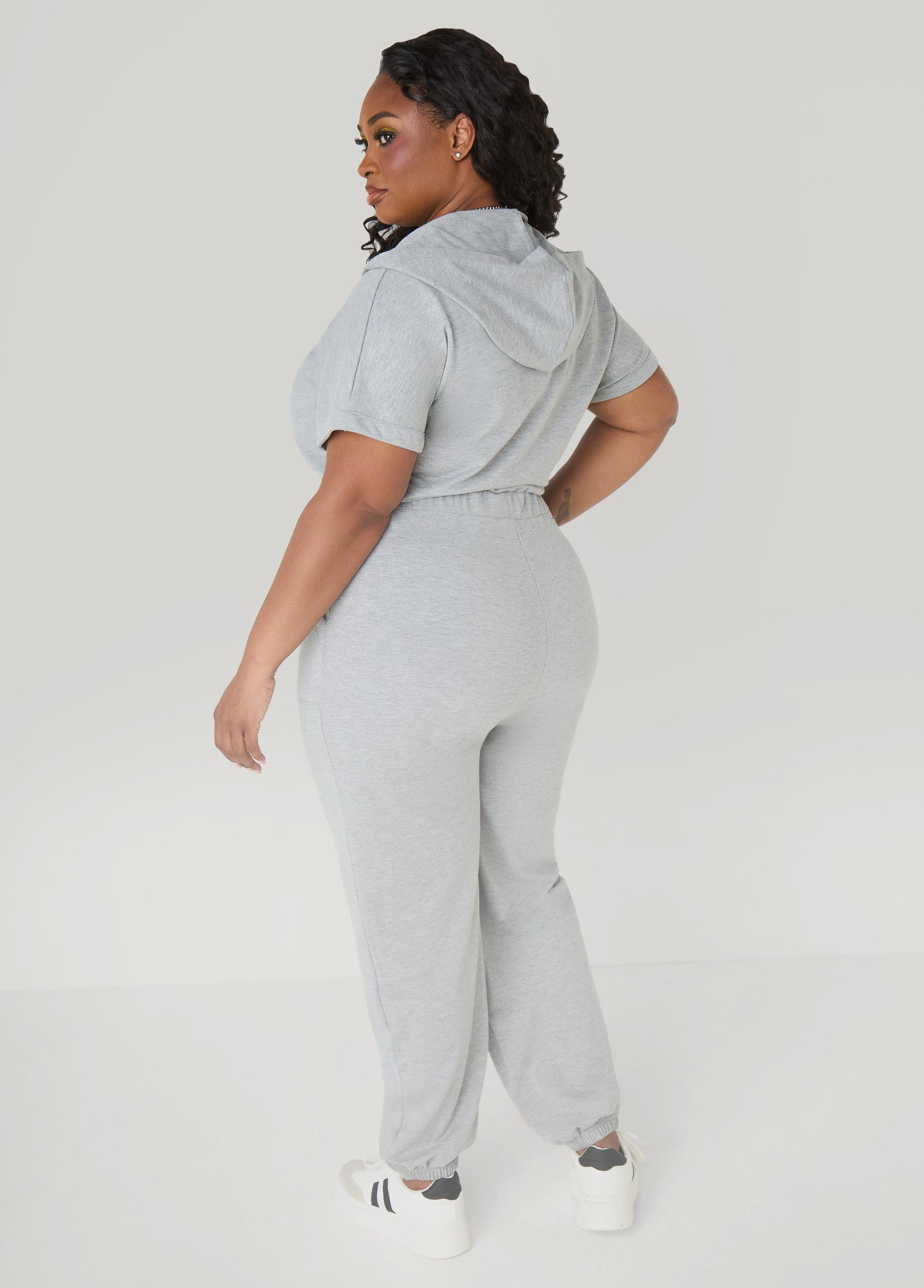French Terry Joggers Jumpsuit Product Image