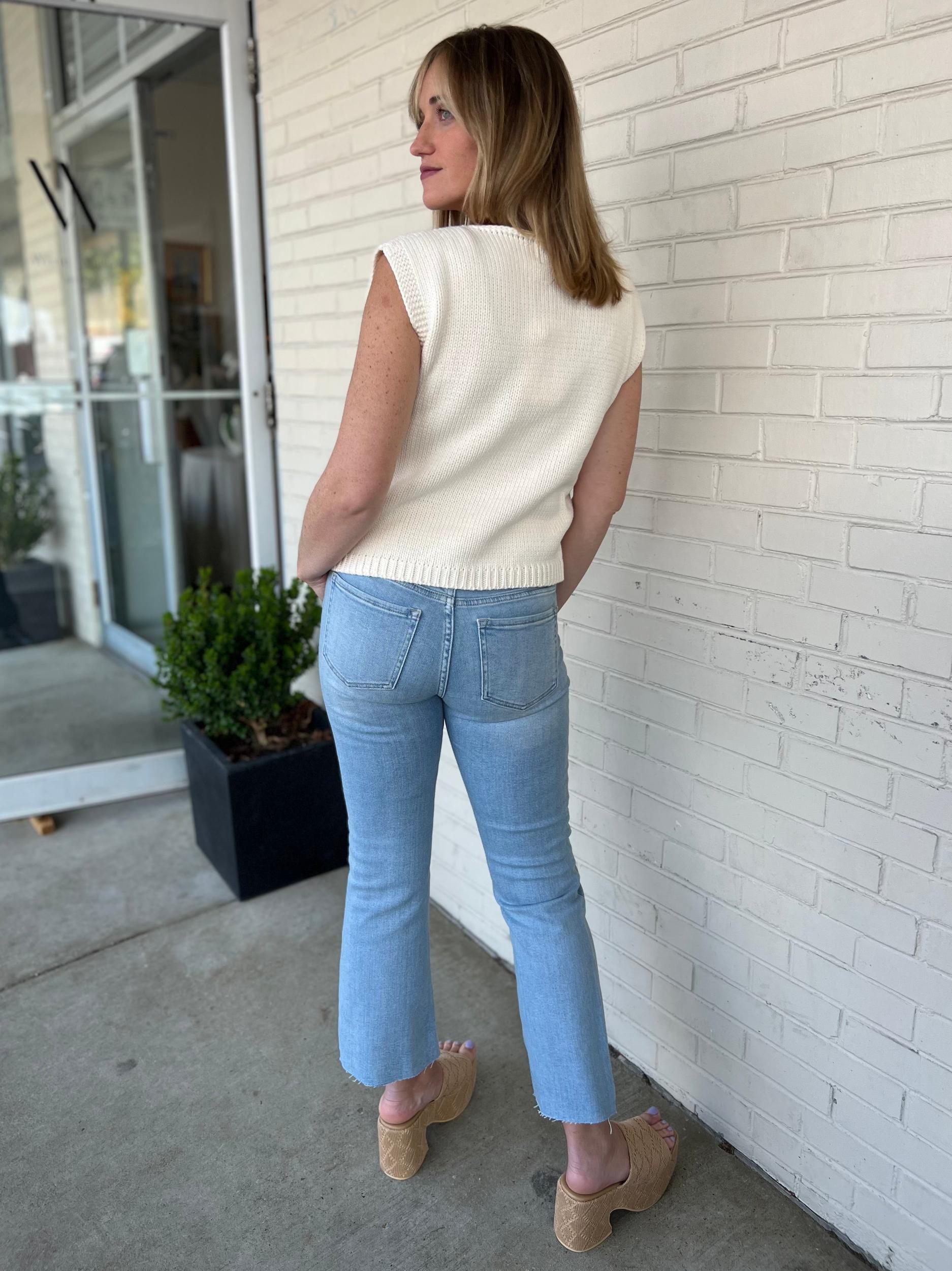 Charlotte Cropped Flare Jeans Product Image