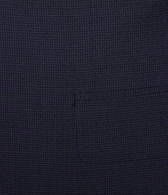 Hickey Freeman Classic Fit Flat Front Houndstooth 2-Piece Suit Product Image