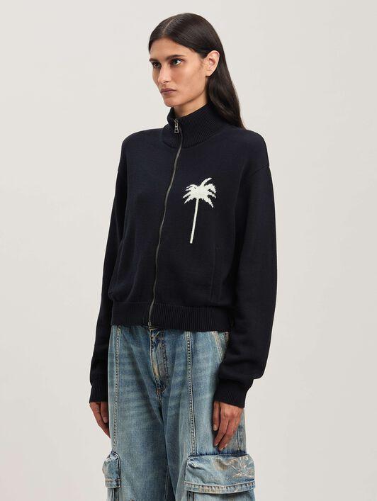 PALMS KNIT TRACK TOP Product Image