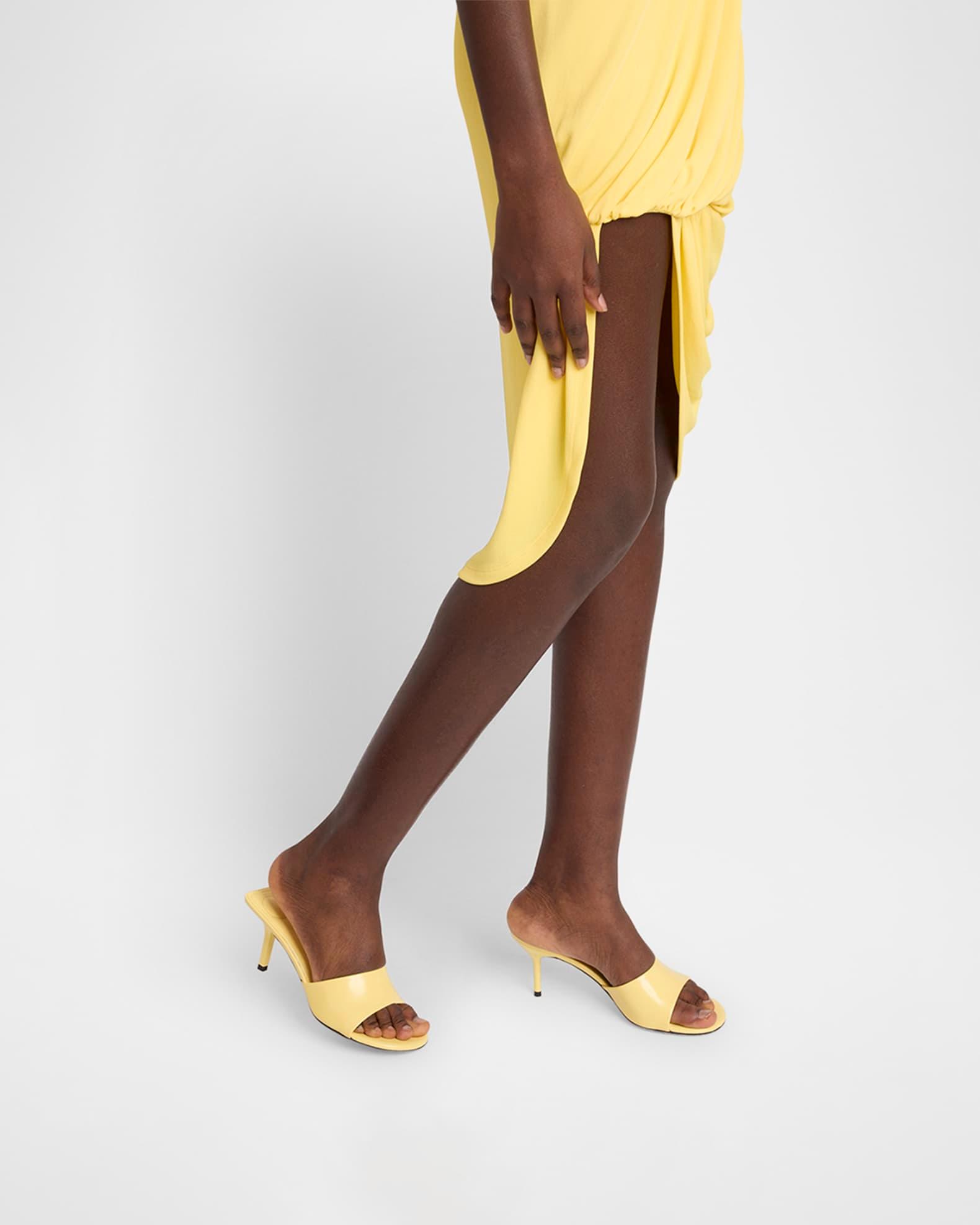 Les Mules Cubisto Leather Sandals Product Image