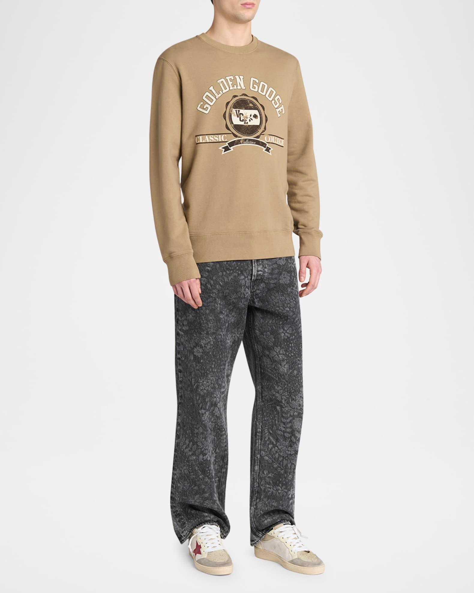 Men's Ballstar Mesh and Leather Low-Top Sneakers Product Image