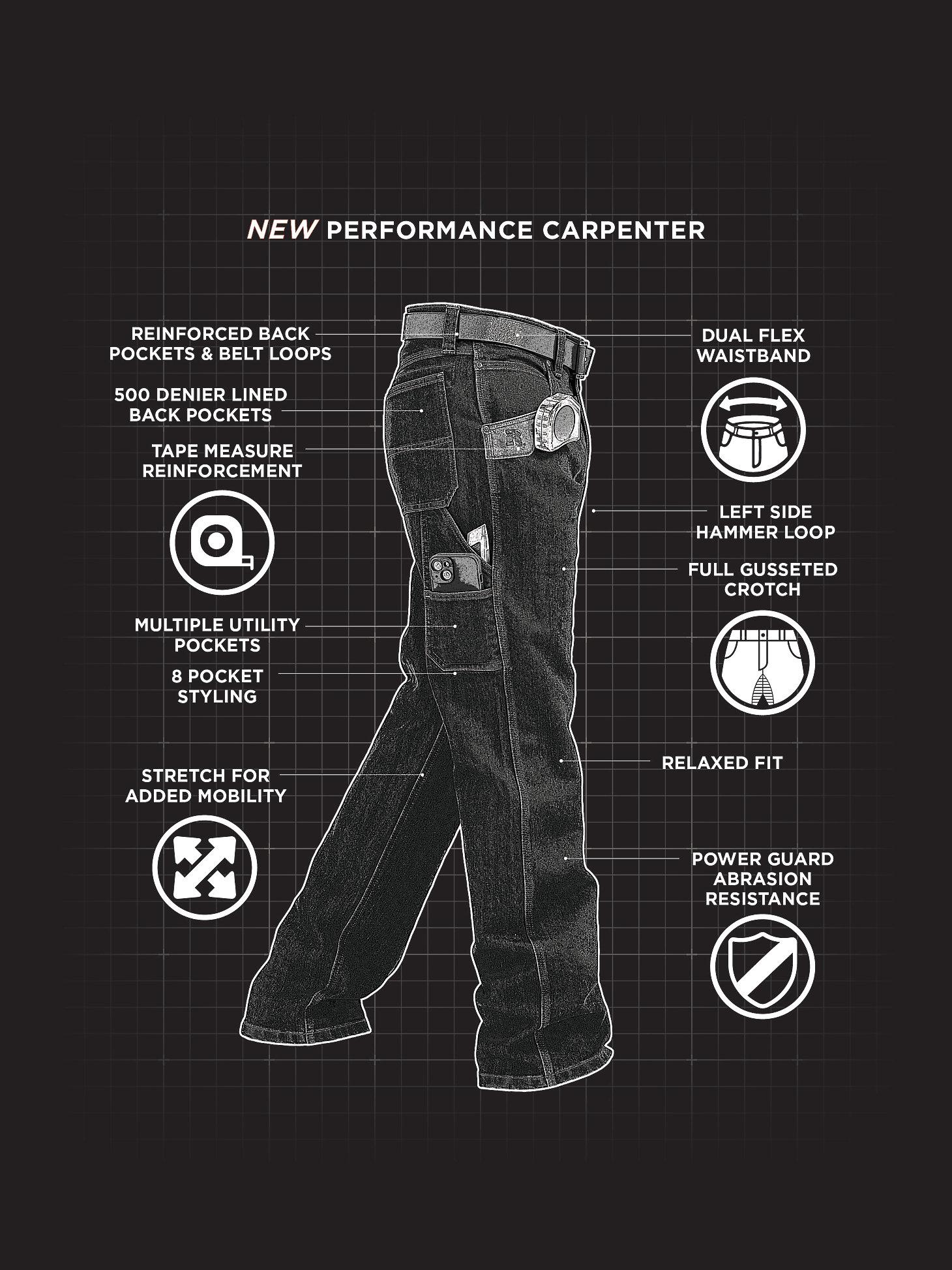 Wrangler® RIGGS Workwear® Performance Carpenter Jean | Men's JEANS | Wrangler® Product Image