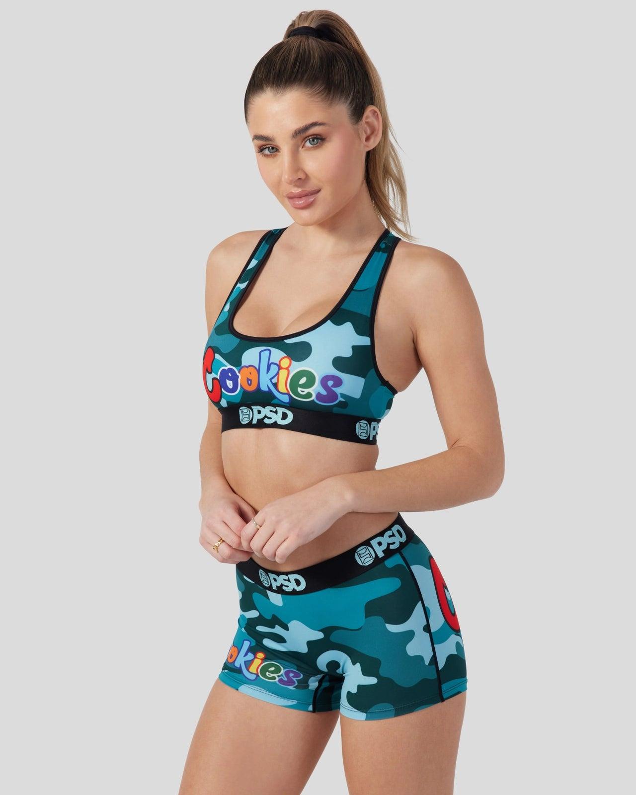 Cookies - Blue Camo Female Product Image