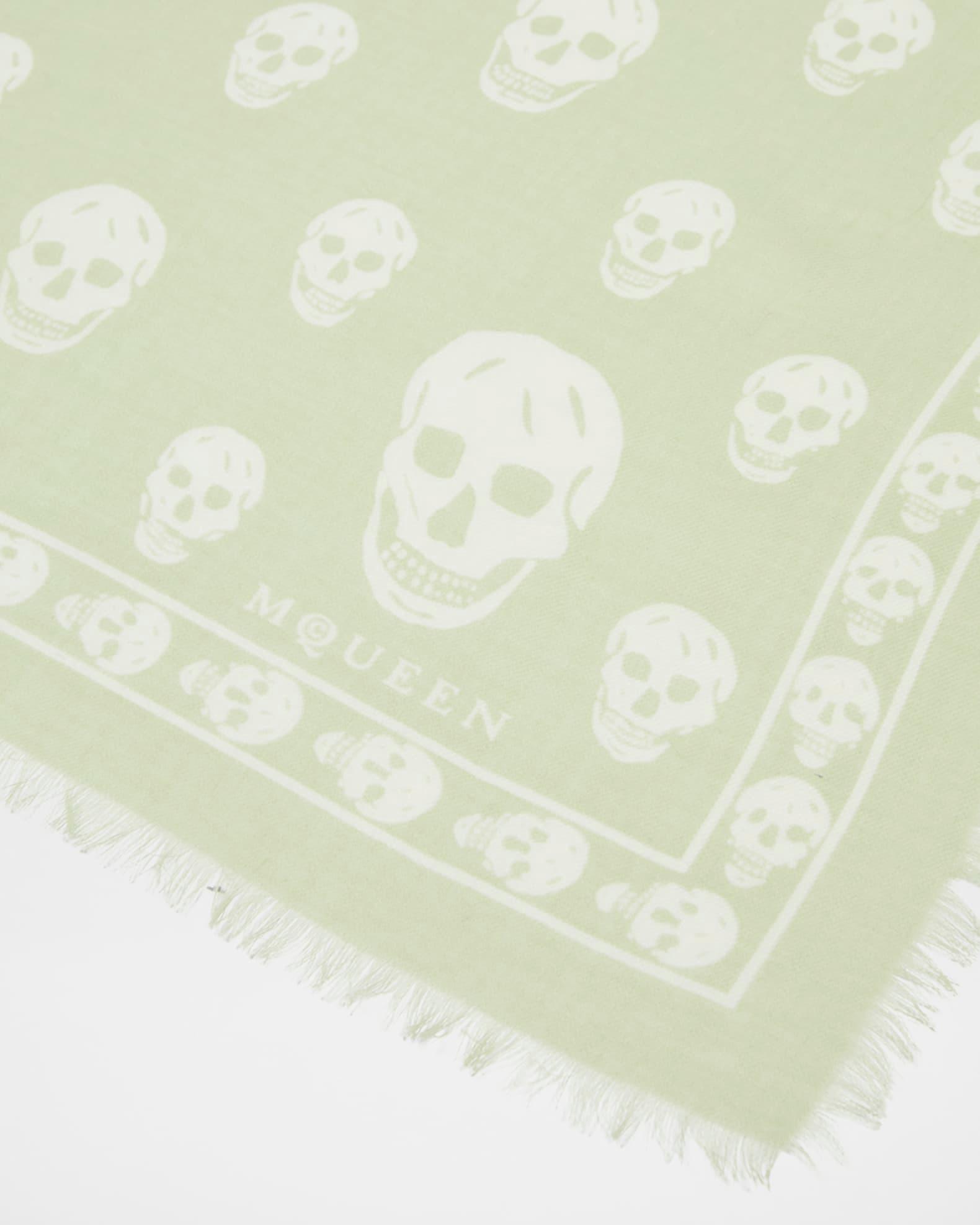 Classic Skull Wool Scarf Product Image