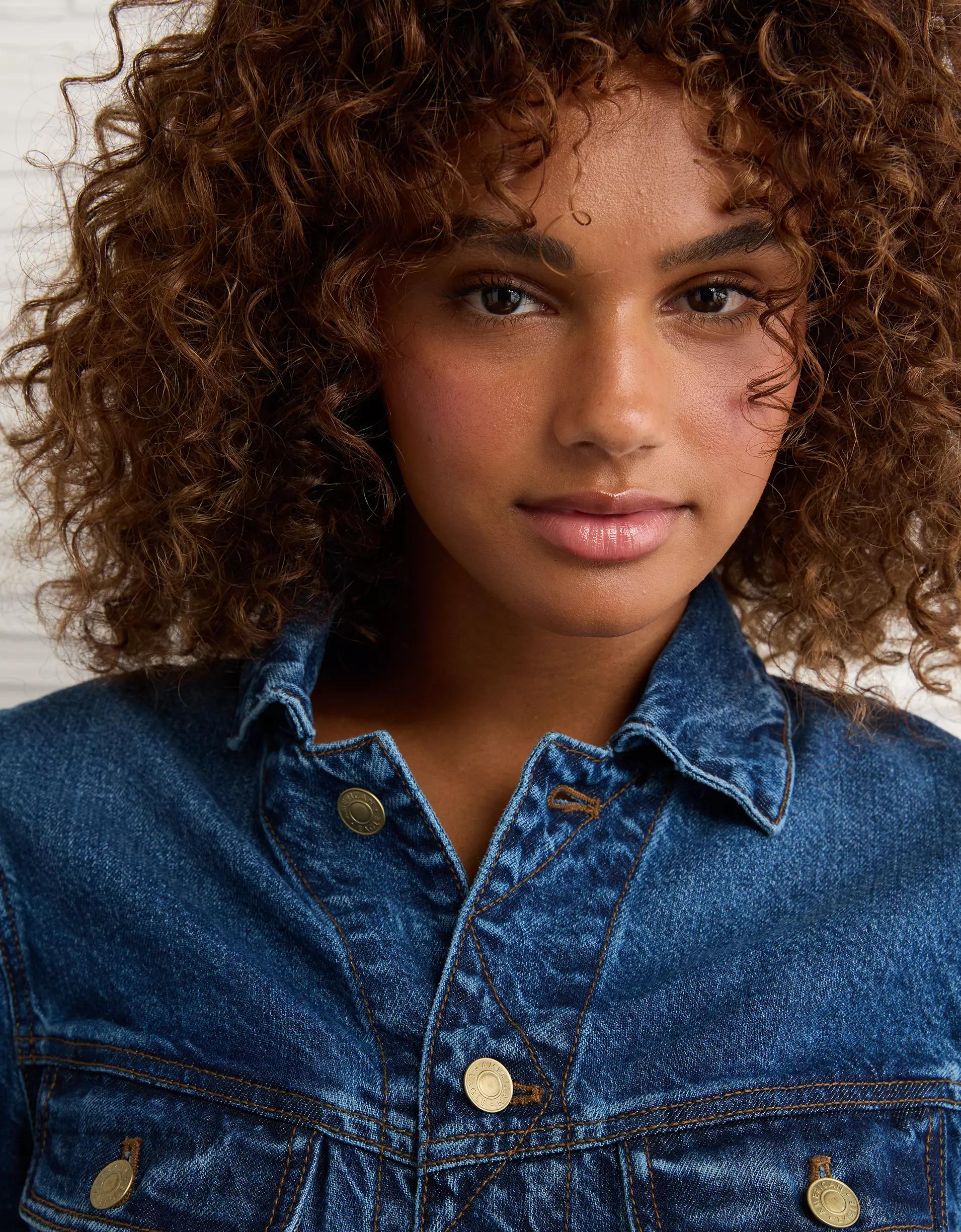 AE Retro Denim Jacket Product Image