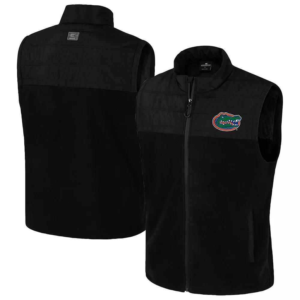 Men's Colosseum  Black Florida Gators Block The Sun Full-Zip Vest, Size: XL Product Image