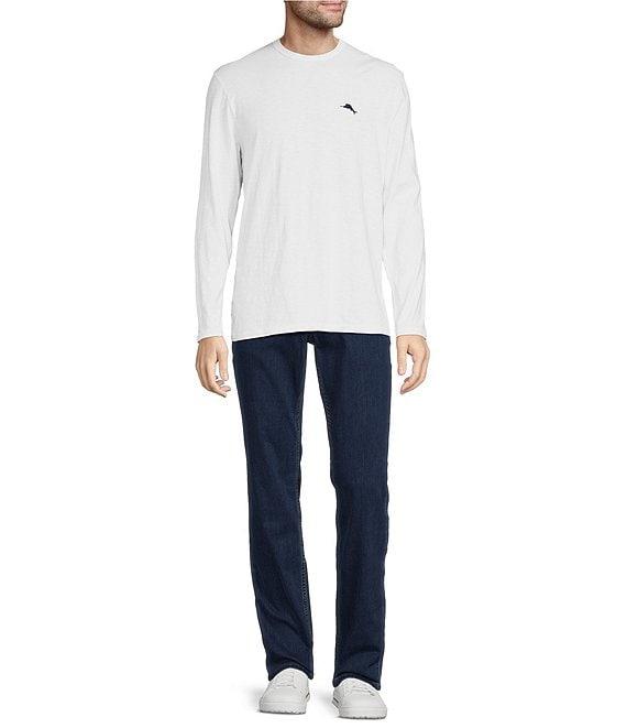 Tommy Bahama Ocean Escape Long Sleeve Lux Embroidered T-Shirt Product Image